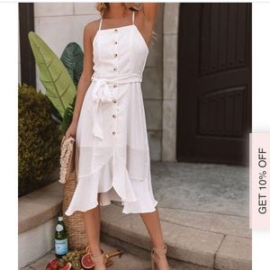 Boutique White Dress